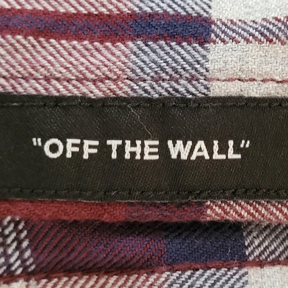 VANS - Westminster Flannel Button-down, Size M (10/12) - Picture 4 of 5